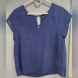 DKNY studded tee
